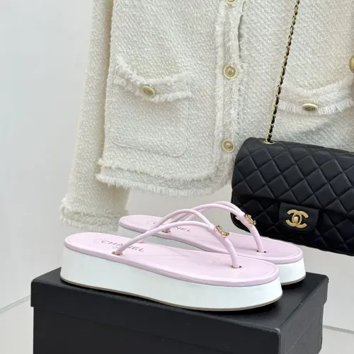 Replica Chanel Slippers For Women #1442588 $98.00 USD for Wholesale