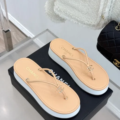 Replica Chanel Slippers For Women #1442589 $98.00 USD for Wholesale