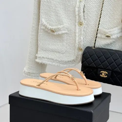 Replica Chanel Slippers For Women #1442589 $98.00 USD for Wholesale