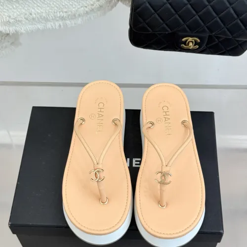 Replica Chanel Slippers For Women #1442589 $98.00 USD for Wholesale