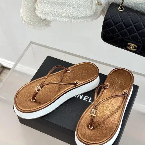 Chanel Slippers For Women #1442590 $98.00 USD, Wholesale Replica Chanel Slippers
