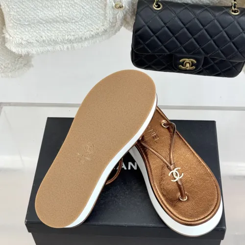 Replica Chanel Slippers For Women #1442590 $98.00 USD for Wholesale