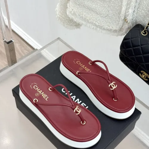 Replica Chanel Slippers For Women #1442591 $98.00 USD for Wholesale
