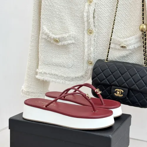 Replica Chanel Slippers For Women #1442591 $98.00 USD for Wholesale