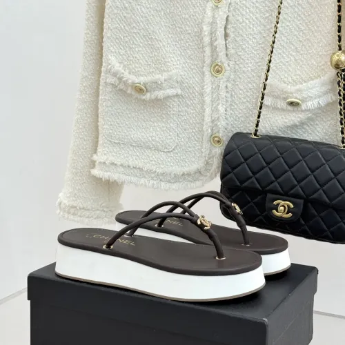 Replica Chanel Slippers For Women #1442592 $98.00 USD for Wholesale