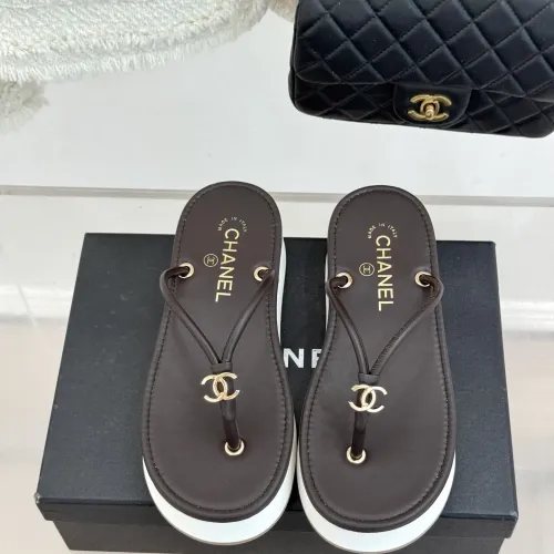 Replica Chanel Slippers For Women #1442592 $98.00 USD for Wholesale