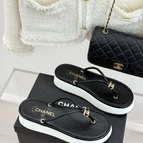 Replica Chanel Slippers For Women #1442593 $98.00 USD for Wholesale