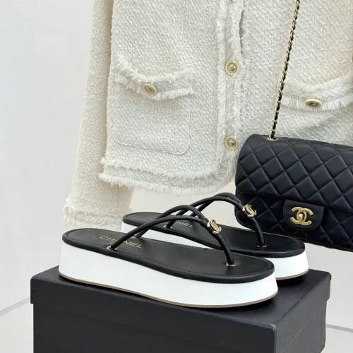 Replica Chanel Slippers For Women #1442593 $98.00 USD for Wholesale