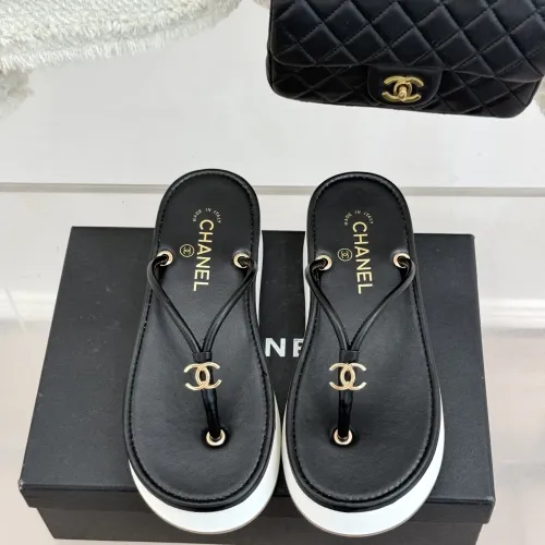 Replica Chanel Slippers For Women #1442593 $98.00 USD for Wholesale