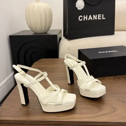Replica Chanel Sandal For Women #1442594 $112.00 USD for Wholesale