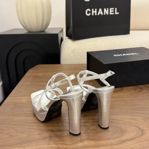 Replica Chanel Sandal For Women #1442595 $112.00 USD for Wholesale