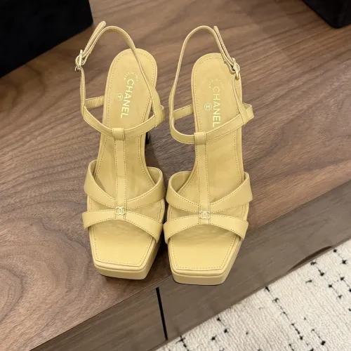 Replica Chanel Sandal For Women #1442596 $112.00 USD for Wholesale