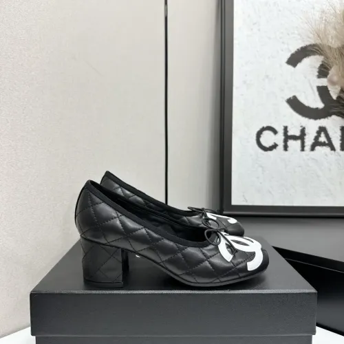 Chanel High-Heeled Shoes For Women #1442607 $108.00 USD, Wholesale Replica Chanel High-Heeled Shoes