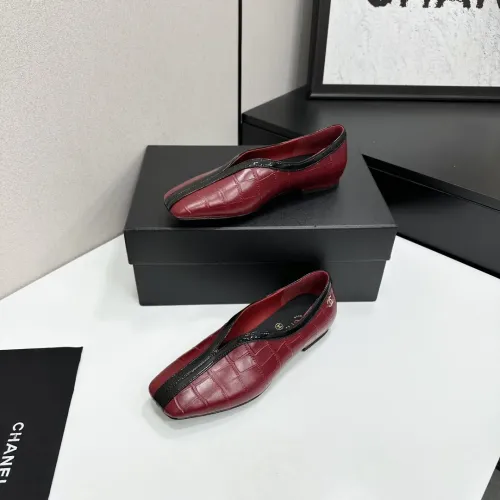 Chanel Flat Shoes For Women #1442620 $108.00 USD, Wholesale Replica Chanel Flat Shoes