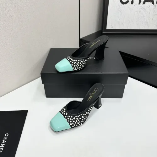 Replica Chanel Slippers For Women #1442677 $112.00 USD for Wholesale