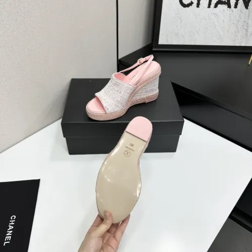 Replica Chanel Sandal For Women #1442685 $108.00 USD for Wholesale