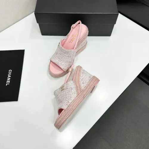 Replica Chanel Sandal For Women #1442685 $108.00 USD for Wholesale