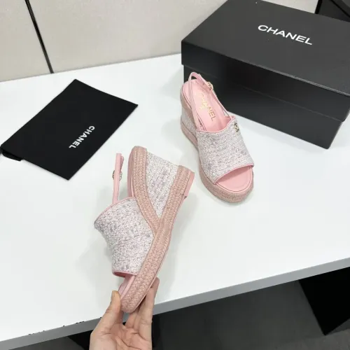 Replica Chanel Sandal For Women #1442685 $108.00 USD for Wholesale