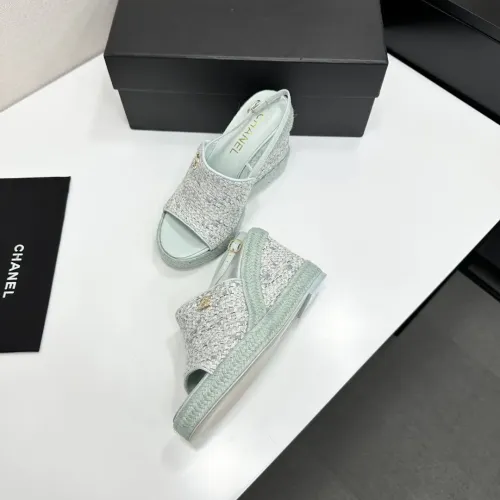 Replica Chanel Sandal For Women #1442686 $108.00 USD for Wholesale