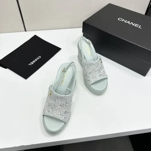 Replica Chanel Sandal For Women #1442686 $108.00 USD for Wholesale