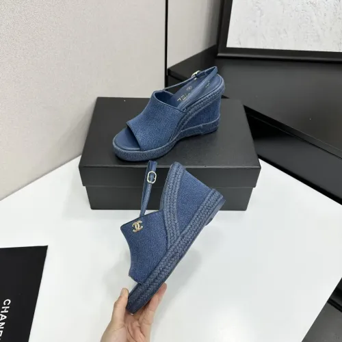 Replica Chanel Sandal For Women #1442687 $108.00 USD for Wholesale