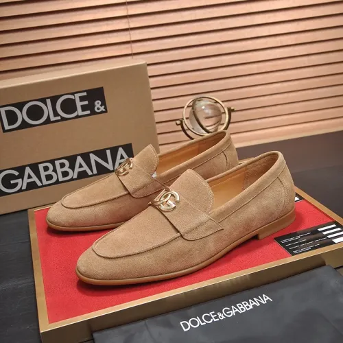 Dolce &amp; Gabbana D&amp;G Leather Shoes For Men #1442847 $98.00 USD, Wholesale Replica Dolce &amp; Gabbana D&amp;G Leather Shoes