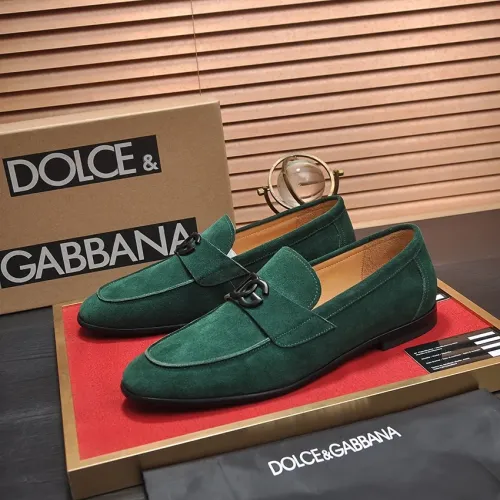 Dolce &amp; Gabbana D&amp;G Leather Shoes For Men #1442851 $98.00 USD, Wholesale Replica Dolce &amp; Gabbana D&amp;G Leather Shoes