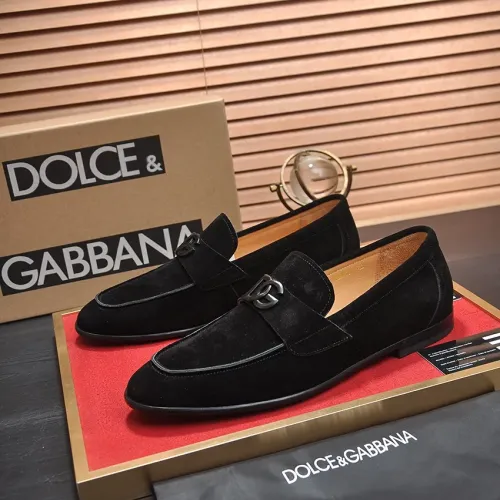Dolce &amp; Gabbana D&amp;G Leather Shoes For Men #1442852 $98.00 USD, Wholesale Replica Dolce &amp; Gabbana D&amp;G Leather Shoes