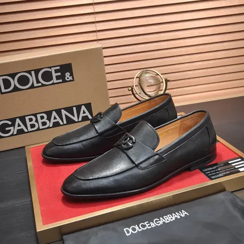Dolce &amp; Gabbana D&amp;G Leather Shoes For Men #1442854 $98.00 USD, Wholesale Replica Dolce &amp; Gabbana D&amp;G Leather Shoes