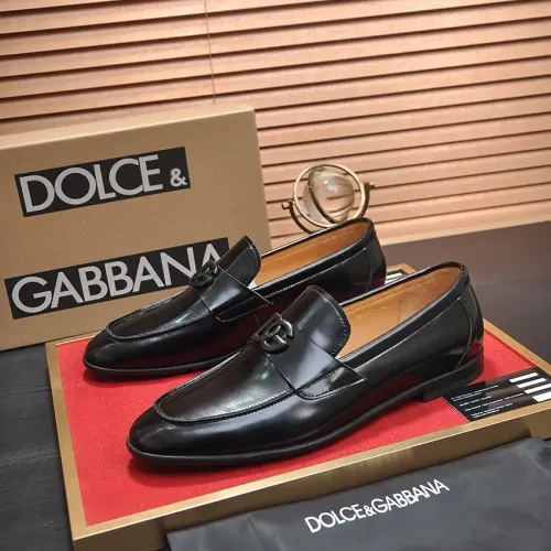Dolce &amp; Gabbana D&amp;G Leather Shoes For Men #1442855 $98.00 USD, Wholesale Replica Dolce &amp; Gabbana D&amp;G Leather Shoes
