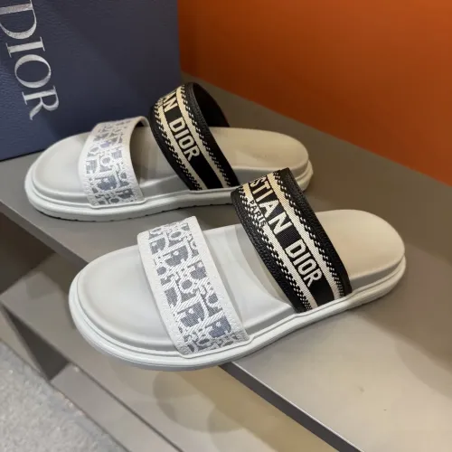 Christian Dior Slippers For Men #1442969 $60.00 USD, Wholesale Replica Christian Dior Slippers
