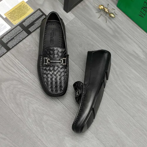 Bottega Veneta BV Leather Shoes For Men #1443024 $80.00 USD, Wholesale Replica Bottega Veneta BV Leather Shoes