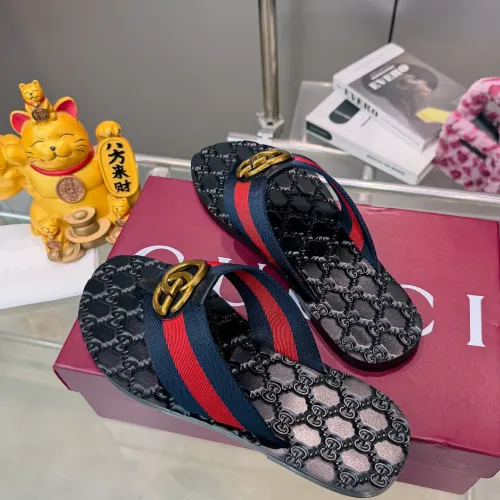 Replica Gucci Slippers For Women #1443043 $68.00 USD for Wholesale