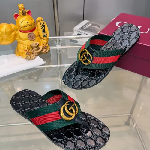 Replica Gucci Slippers For Men #1443044 $68.00 USD for Wholesale