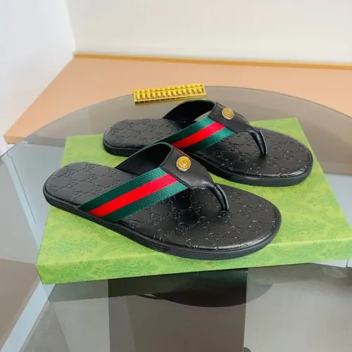 Gucci Slippers For Men #1443088 $45.00 USD, Wholesale Replica Gucci Slippers