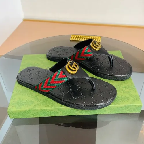 Gucci Slippers For Men #1443090 $45.00 USD, Wholesale Replica Gucci Slippers