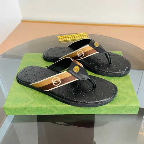 Gucci Slippers For Men #1443092 $45.00 USD, Wholesale Replica Gucci Slippers