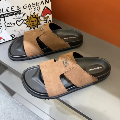 Dolce &amp; Gabbana D&amp;G Slippers For Men #1443134 $52.00 USD, Wholesale Replica Dolce &amp; Gabbana D&amp;G Slippers