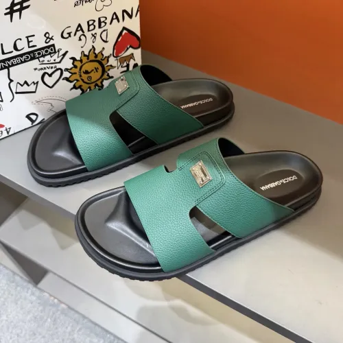 Dolce &amp; Gabbana D&amp;G Slippers For Men #1443137 $52.00 USD, Wholesale Replica Dolce &amp; Gabbana D&amp;G Slippers