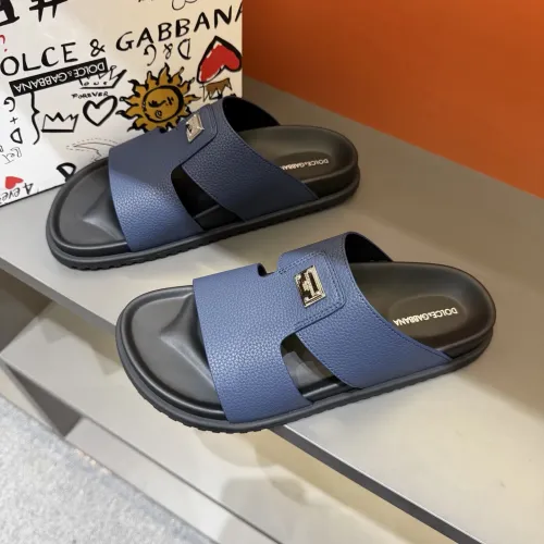 Dolce &amp; Gabbana D&amp;G Slippers For Men #1443138 $52.00 USD, Wholesale Replica Dolce &amp; Gabbana D&amp;G Slippers