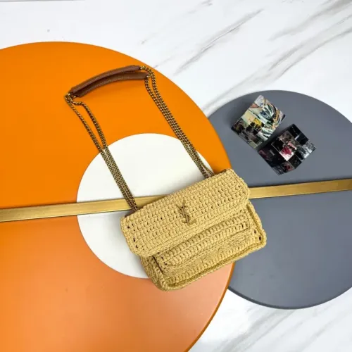 Yves Saint Laurent YSL AAA Quality Shoulder Bags For Women #1443143 $195.00 USD, Wholesale Replica Yves Saint Laurent YSL AAA Quality Shoulder Bags