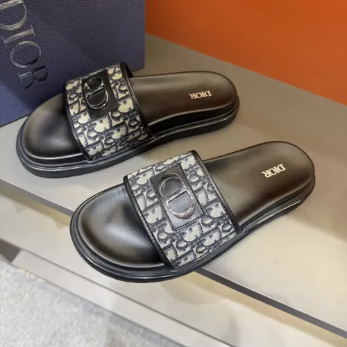 Christian Dior Slippers For Men #1443150 $52.00 USD, Wholesale Replica Christian Dior Slippers