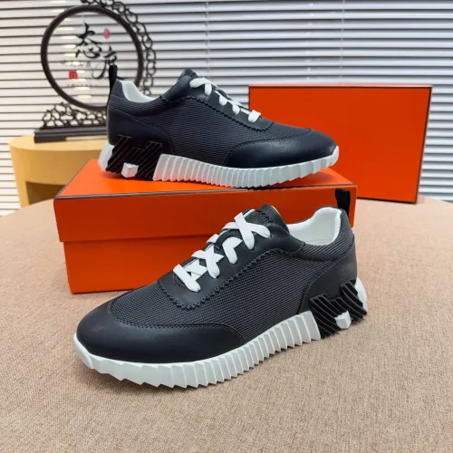 Replica Hermes Casual Shoes For Men #1443174 $76.00 USD for Wholesale