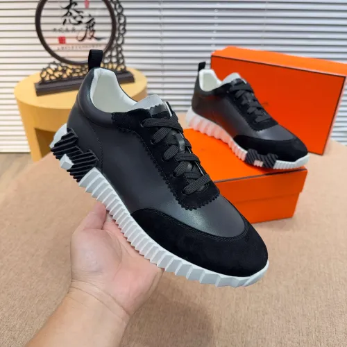 Replica Hermes Casual Shoes For Men #1443185 $76.00 USD for Wholesale
