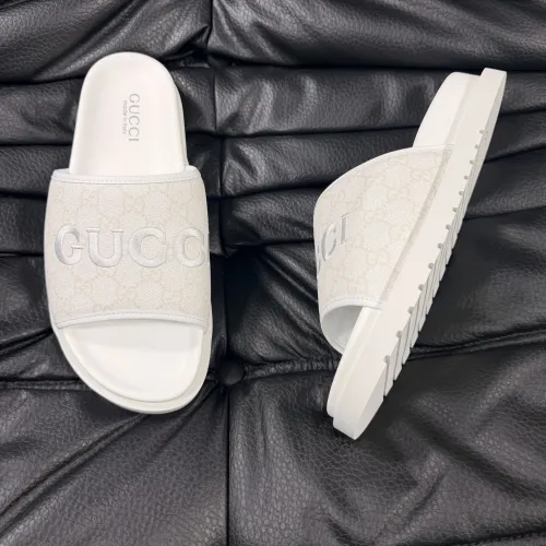 Gucci Slippers For Men #1443217 $56.00 USD, Wholesale Replica Gucci Slippers