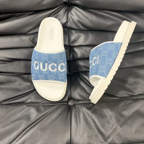 Gucci Slippers For Men #1443218 $56.00 USD, Wholesale Replica Gucci Slippers