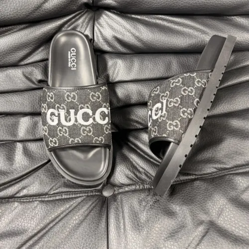 Gucci Slippers For Men #1443221 $56.00 USD, Wholesale Replica Gucci Slippers