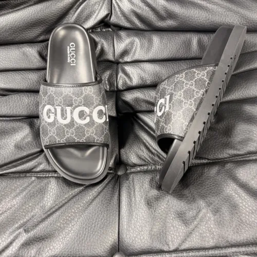 Gucci Slippers For Men #1443222 $56.00 USD, Wholesale Replica Gucci Slippers
