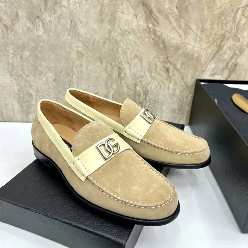 Dolce &amp; Gabbana D&amp;G Leather Shoes For Men #1443245 $172.00 USD, Wholesale Replica Dolce &amp; Gabbana D&amp;G Leather Shoes