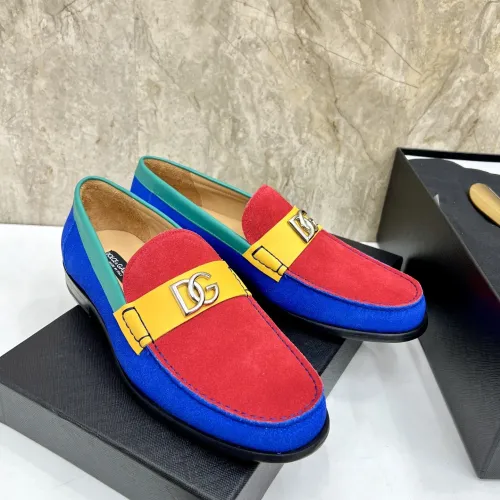 Dolce &amp; Gabbana D&amp;G Leather Shoes For Men #1443248 $172.00 USD, Wholesale Replica Dolce &amp; Gabbana D&amp;G Leather Shoes